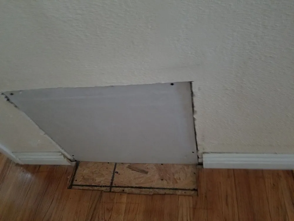 Slide of Red White & Blue HVAC and Plumbing