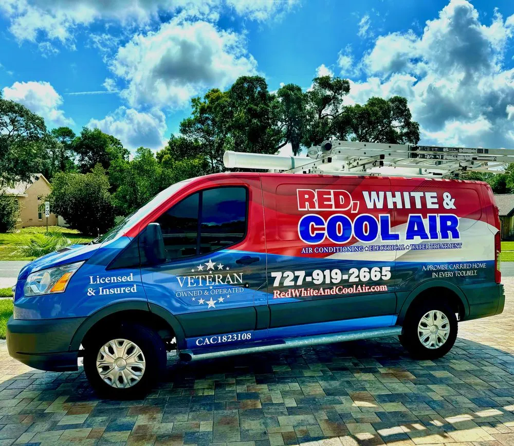 Local heating and cooling service for homes in Land O' Lakes, FL by Red White & Cool Air