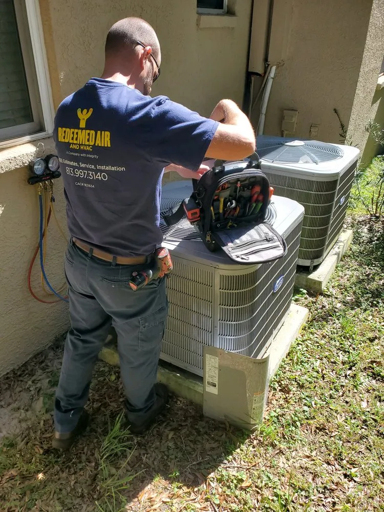 Slide of Redeemed Air and HVAC