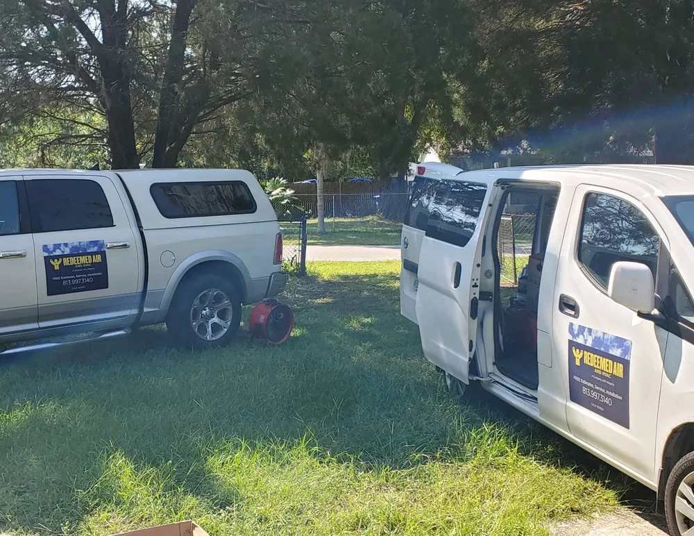 Slide of Redeemed Air and HVAC