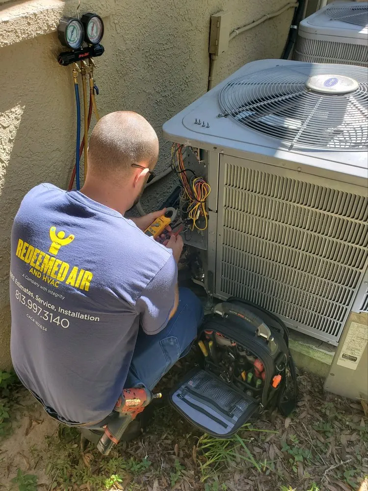 Slide of Redeemed Air and HVAC