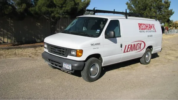 Redhawk Heating & Air Conditioning Logo