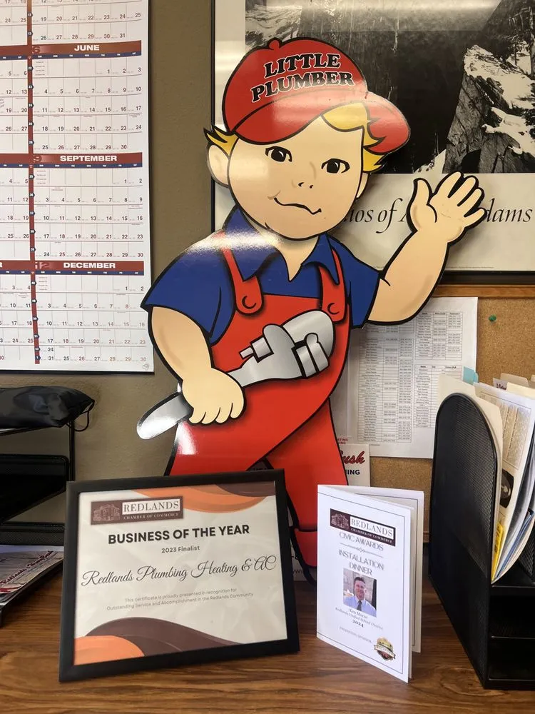 Slide of Redlands & Henry Bush Plumbing, Heating and Air Conditioning