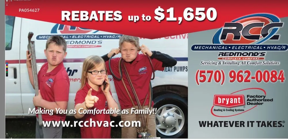 Slide of Redmond's Complete Comfort