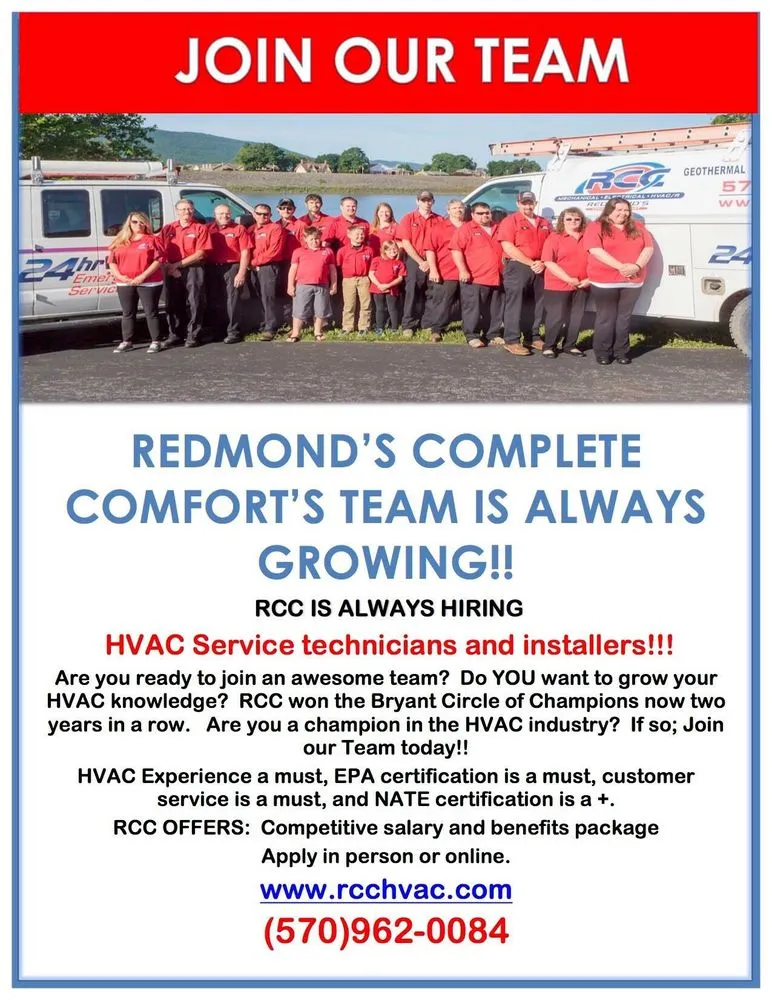 Slide of Redmond's Complete Comfort