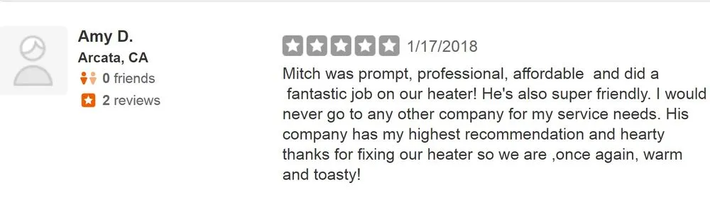 Slide of Redwood Mechanical