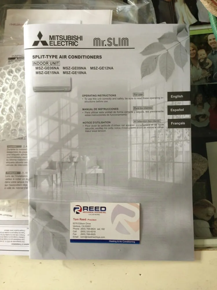 Slide of Reed Mechanical Systems