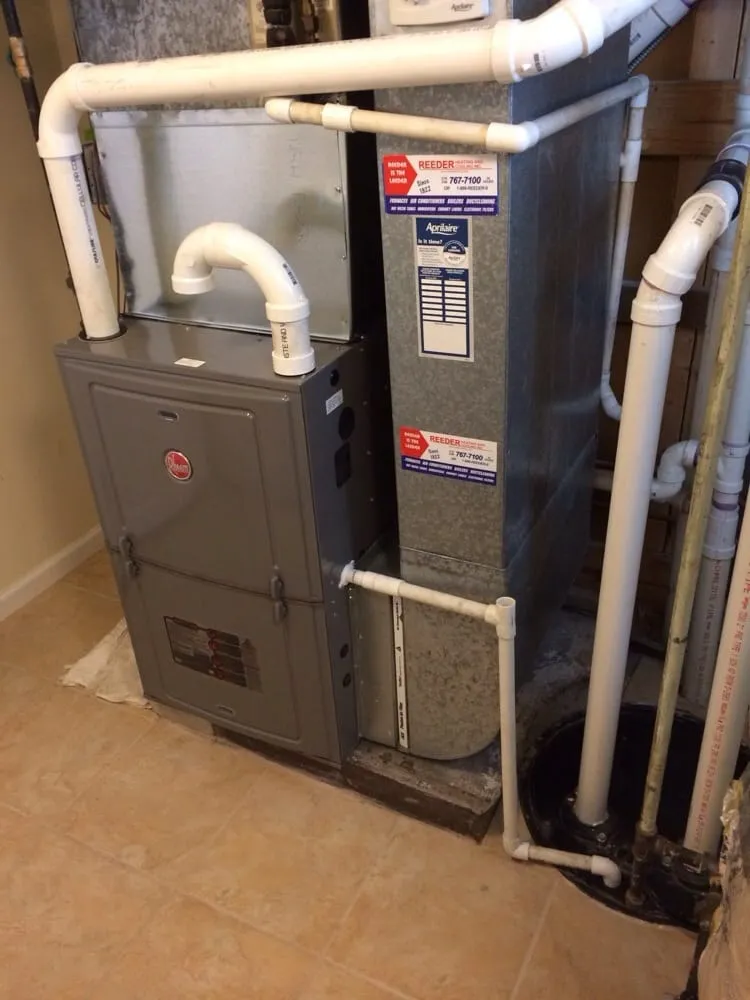 Slide of Reeder Heating and Cooling