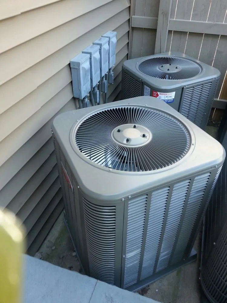 Slide of Reeder Heating and Cooling