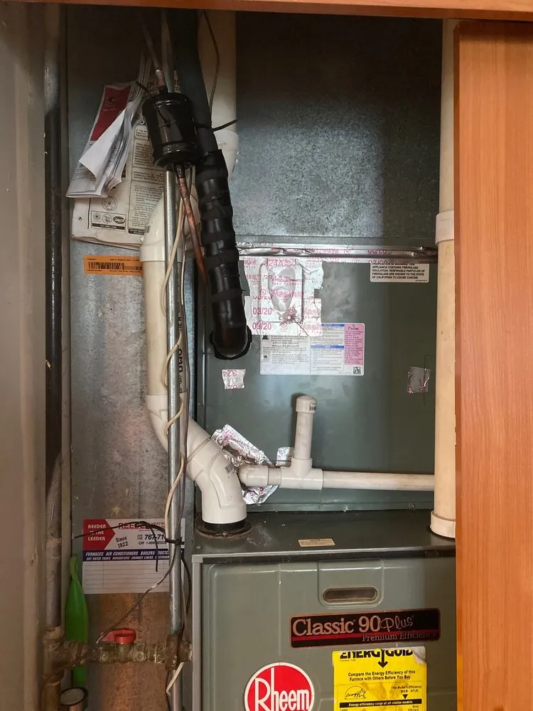 Slide of Reeder Heating and Cooling