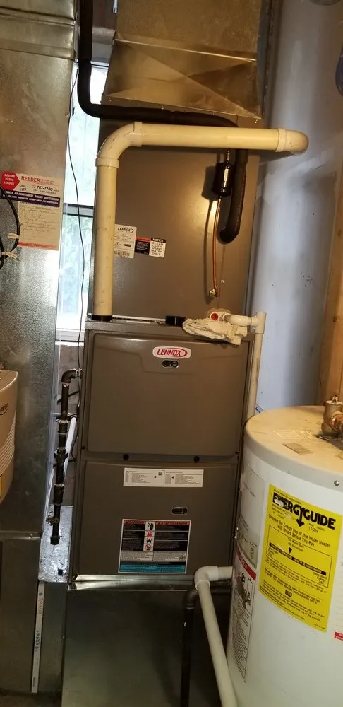 Slide of Reeder Heating and Cooling