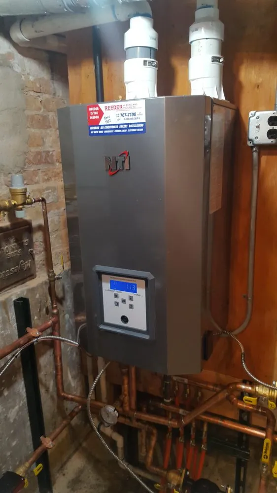 Slide of Reeder Heating and Cooling