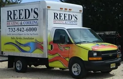 Slide of Reed's Heating and Cooling