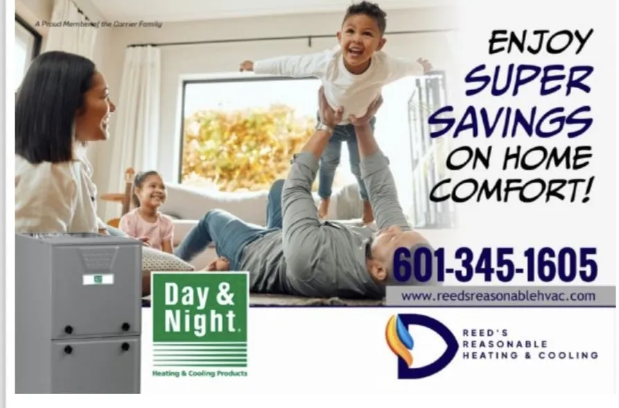 Slide of Reed's Reasonable Heating & Cooling