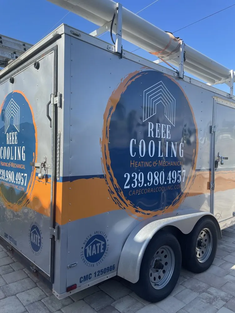 Slide of REEE Cooling, Heating & Mechanical