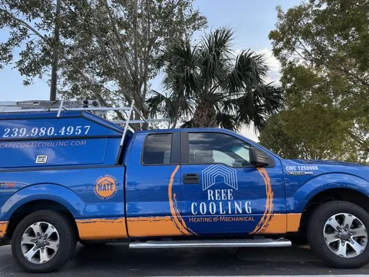 REEE Cooling, Heating & Mechanical Logo