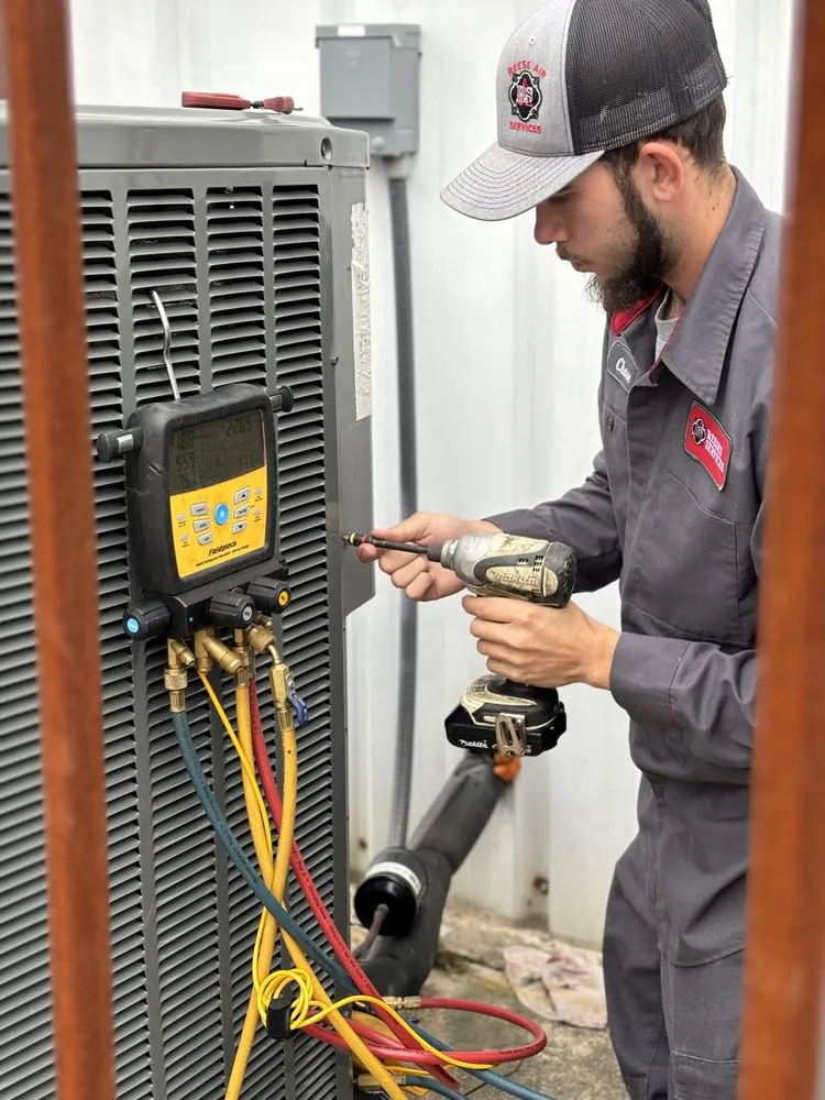 Slide of Reese Air Services