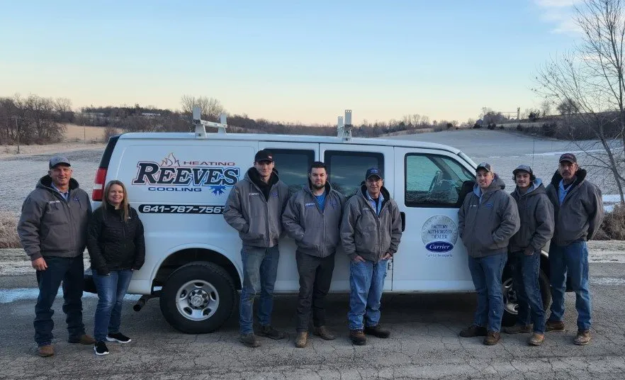 Slide of Reeves Heating and Cooling