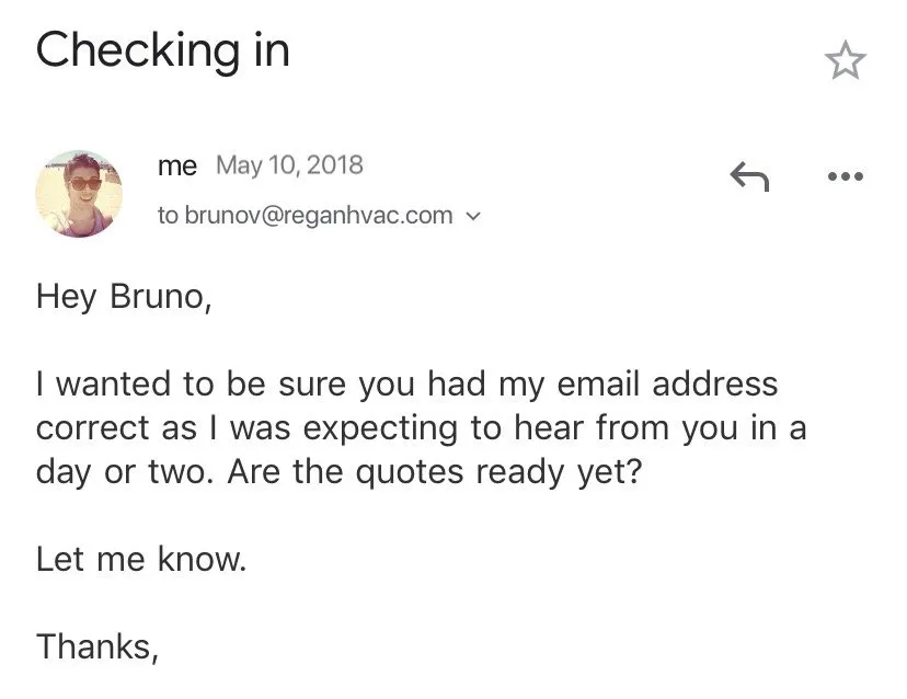 Slide of Regan Heating and Air Conditioning