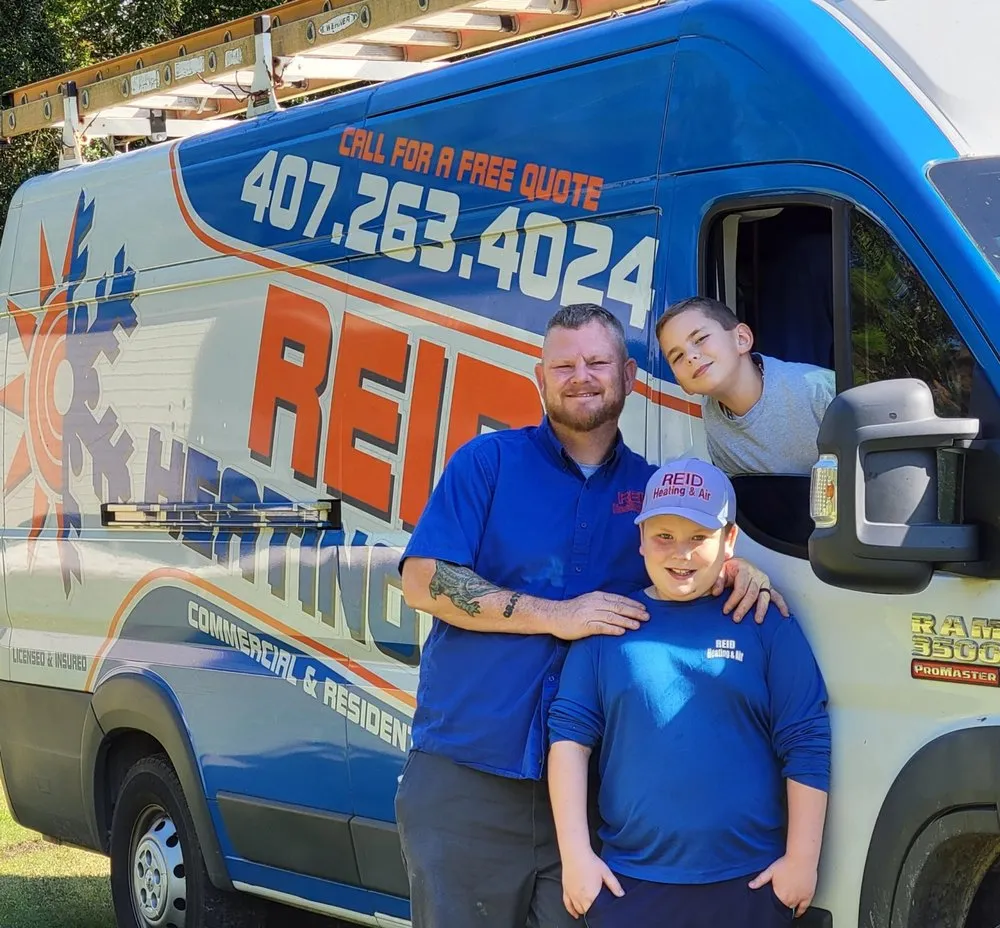 Slide of Reid Heating and Air