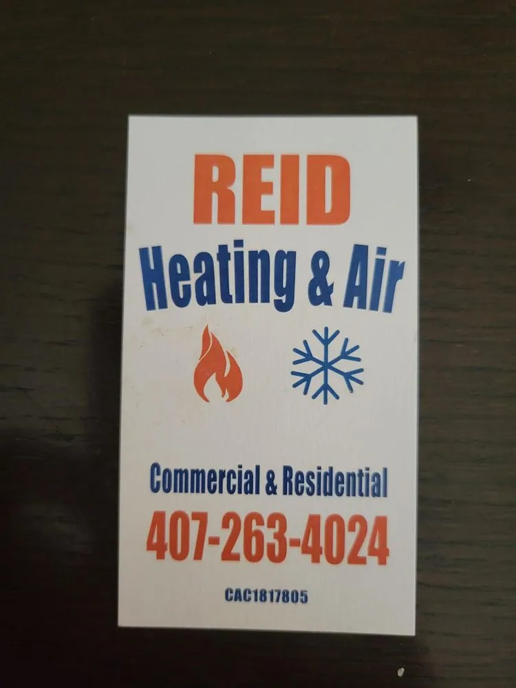 Slide of Reid Heating and Air