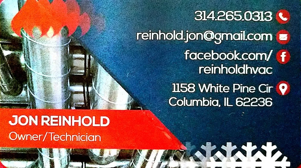 Slide of Reinhold Heating & Cooling