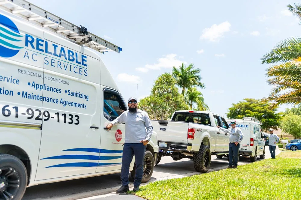 Slide of Reliable AC Services