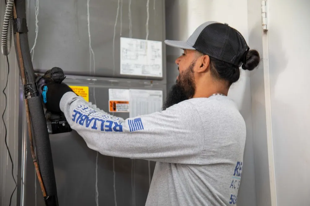 Slide of Reliable AC Services