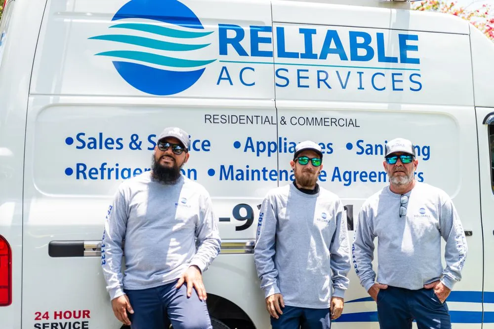 Slide of Reliable AC Services