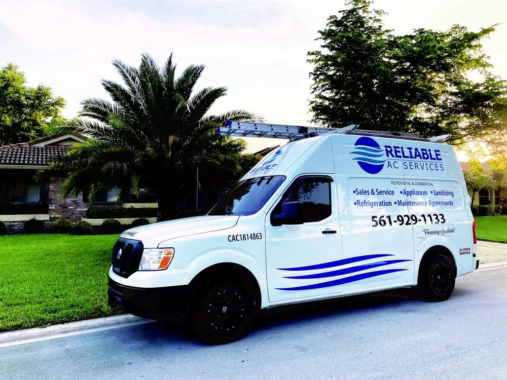 Slide of Reliable AC Services