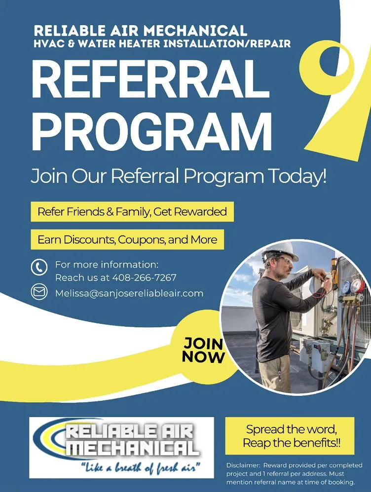 Slide of Reliable Air Mechanical