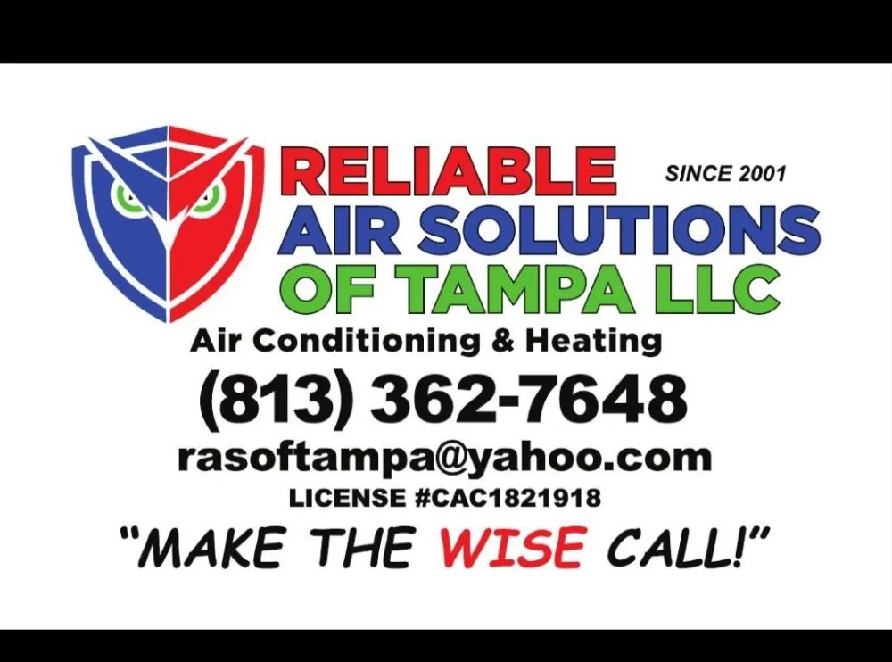 Slide of Reliable Air Solutions
