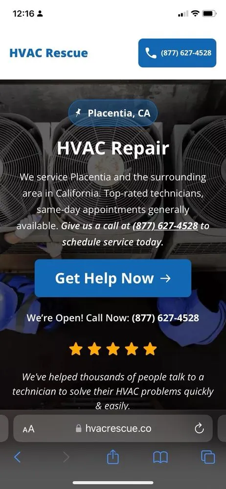 Slide of Reliable Appliance Service