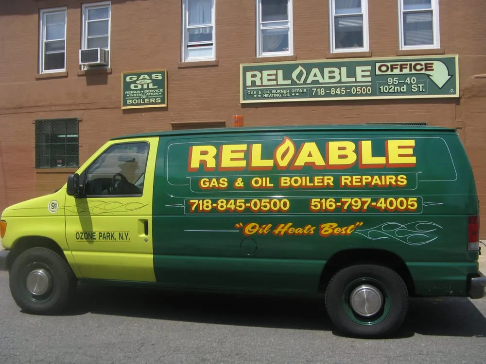 Slide of Reliable Fuel and Burner Service