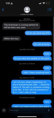 Reliable Heating & Cooling Services Logo