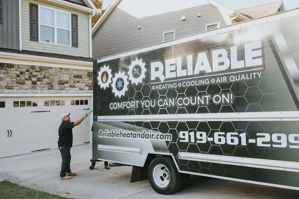 Slide of Reliable Heating and Air