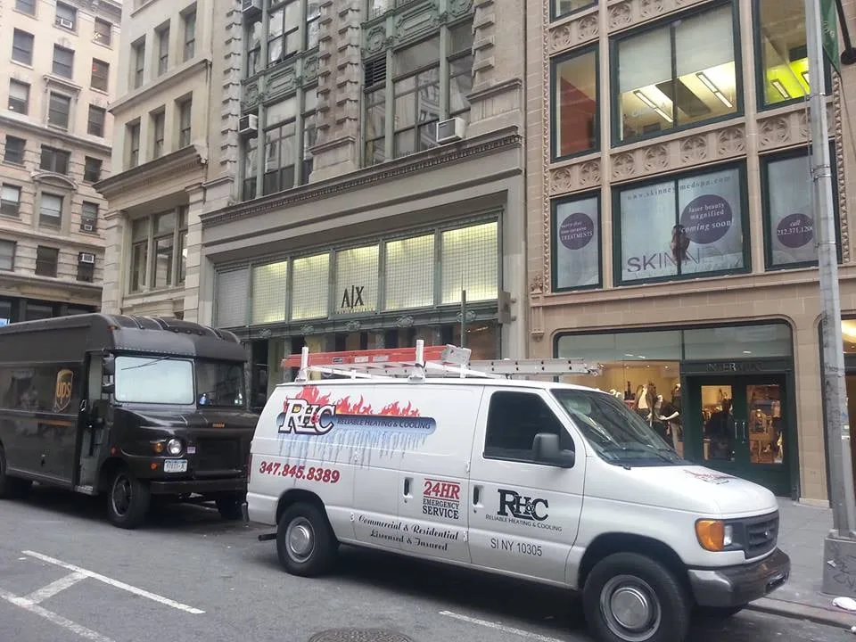 Slide of Reliable Heating and Cooling