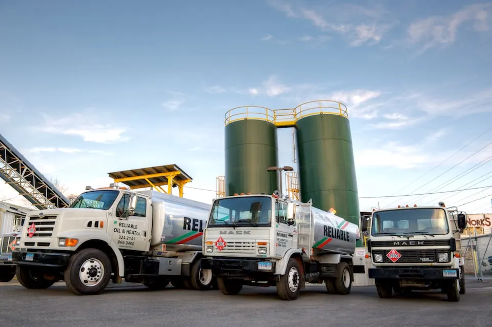 Slide of Reliable Oil & Heat Company