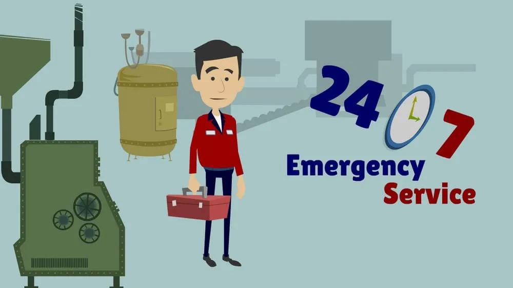 Slide of Reliable Oil & Heat Company