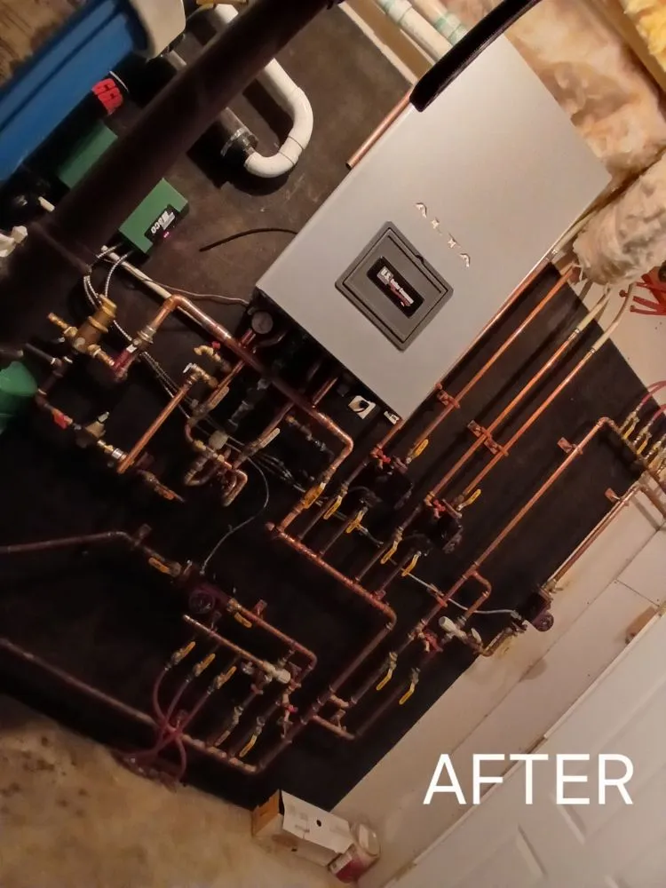 Slide of Reliable plumbing and heating