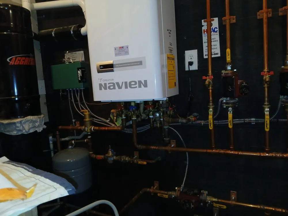 Slide of Reliable plumbing and heating