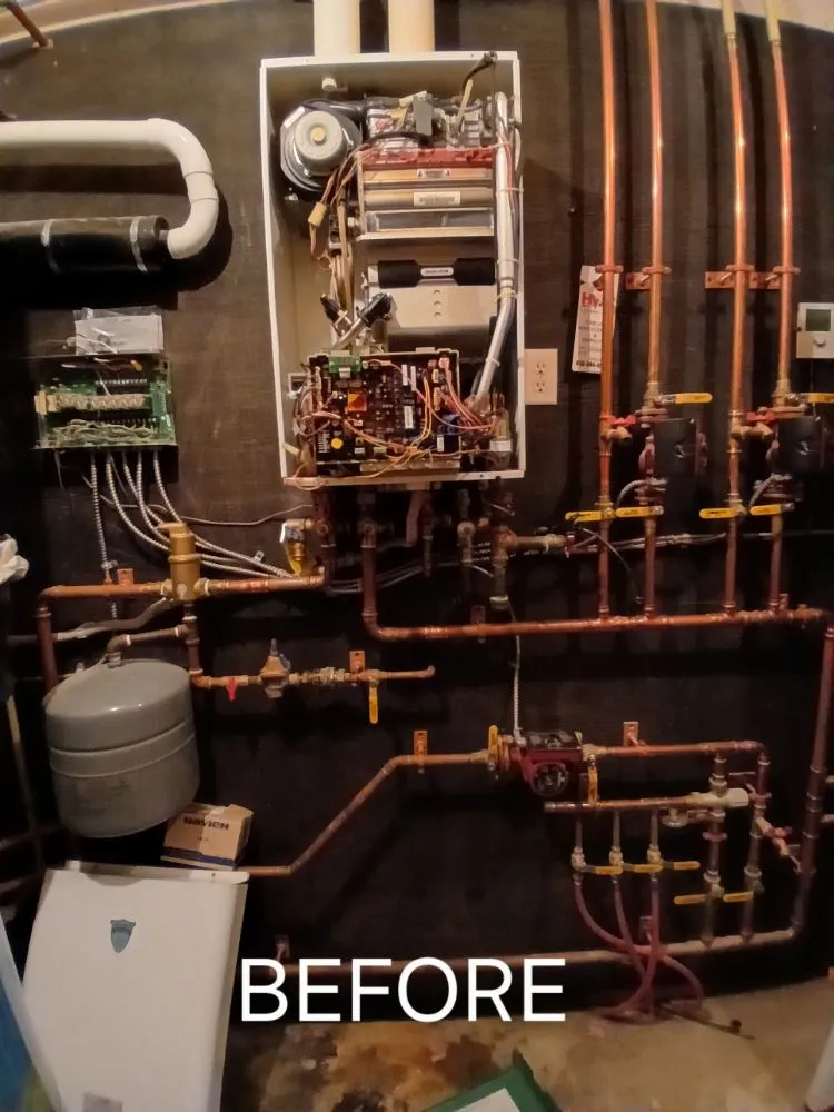 Slide of Reliable plumbing and heating