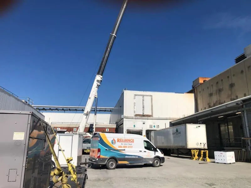 Slide of Reliance Air and Heat