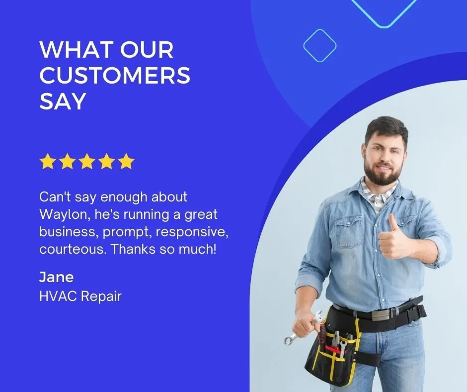 Slide of Reliance Air and Heat