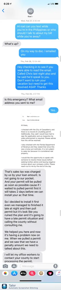 Slide of Reliance Air Conditioning Co. / Reliaire