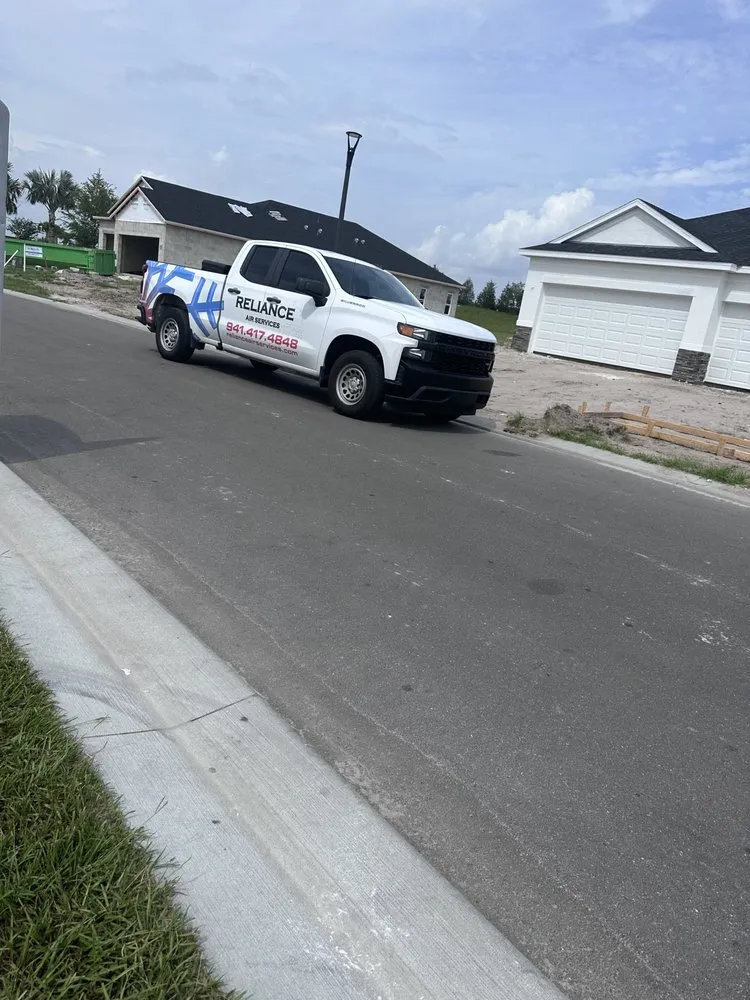 Slide of Reliance Air Services