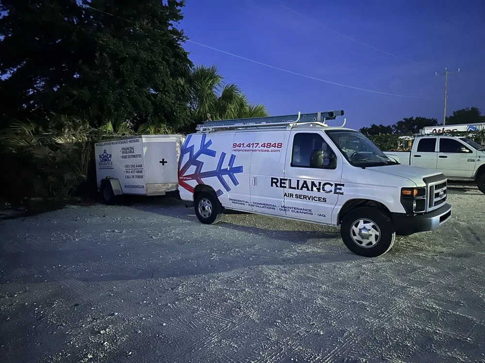 Slide of Reliance Air Services