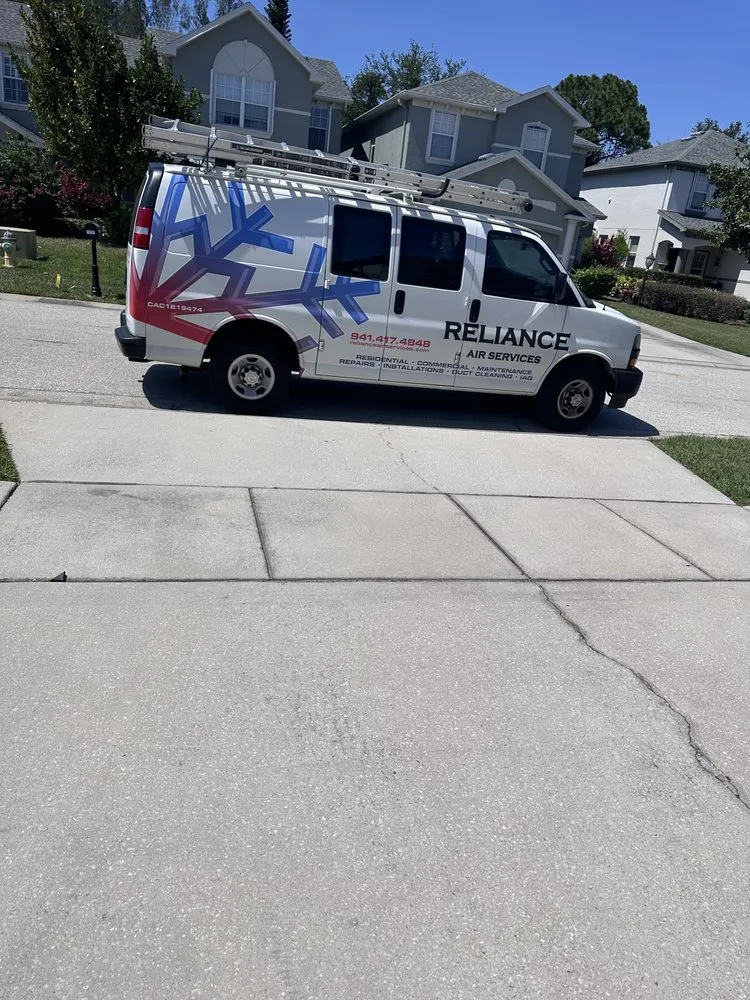 Slide of Reliance Air Services