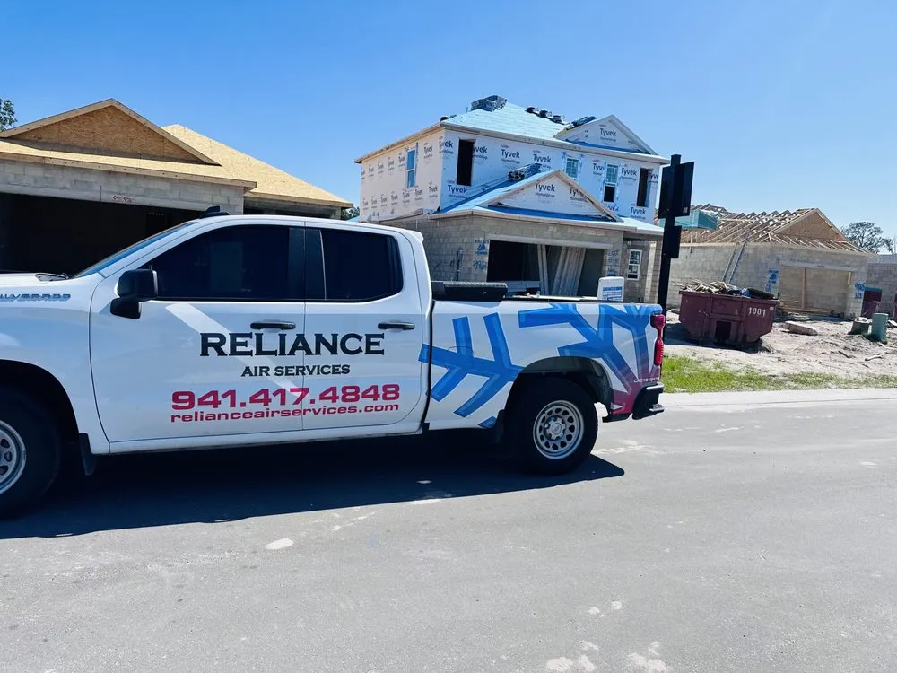 Slide of Reliance Air Services