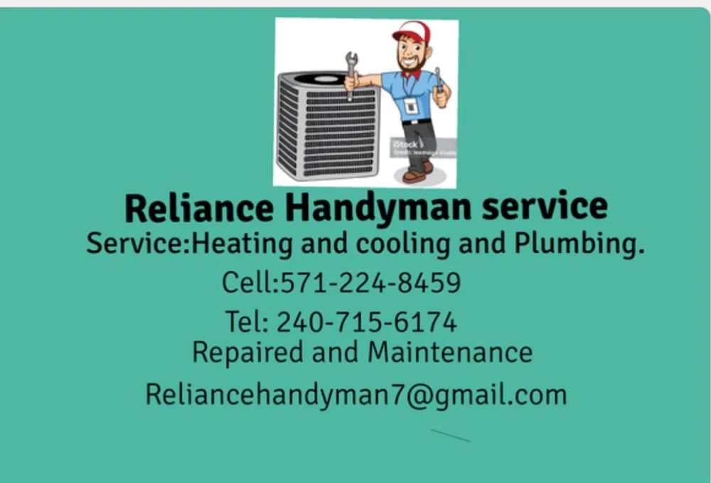 Slide of Reliance Handyman’s Services